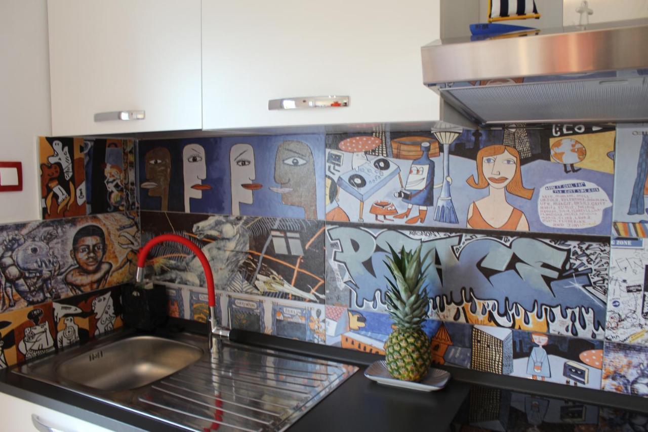 Blue Art Apartment Sveti Juraj Bagian luar foto